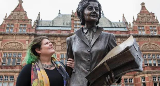 Barbara Castle Statue