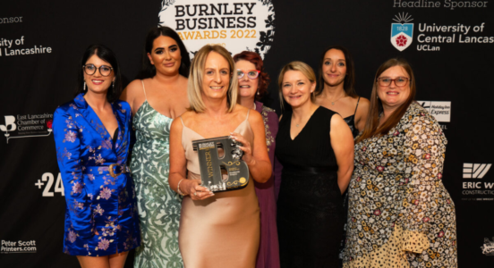 Pendleside Hospice Burnley Business winners