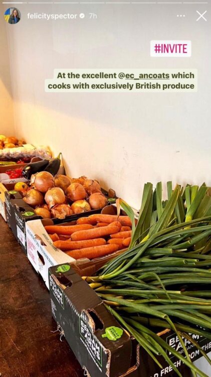 Fresh Produce On Press Trip Instagram Story