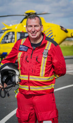 Any duncan of NWAA with air ambulance in background