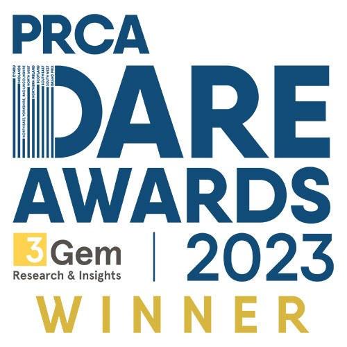 PRCA Dare Awards 2023 Winner Logo