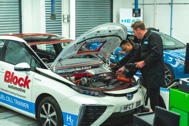 Blackburn college hydrogen cars