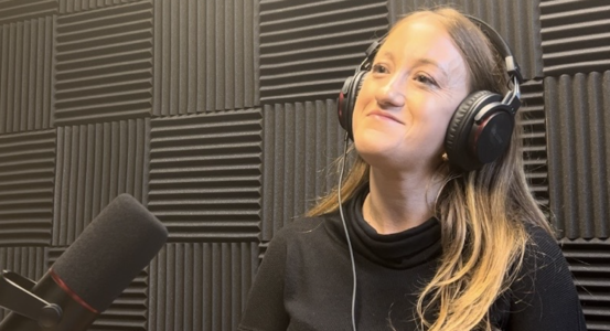 picture of this weeks guest, Rachel Bayley