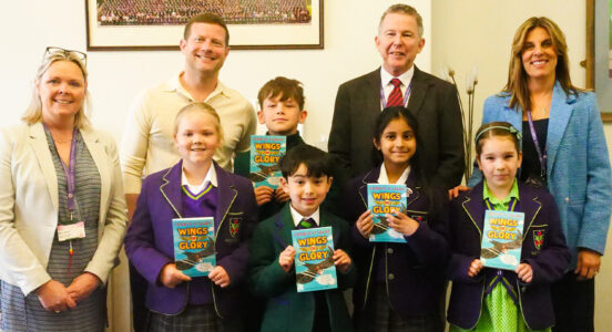 Dermot O'Leary Sparks Students' Imaginations at Westholme School
