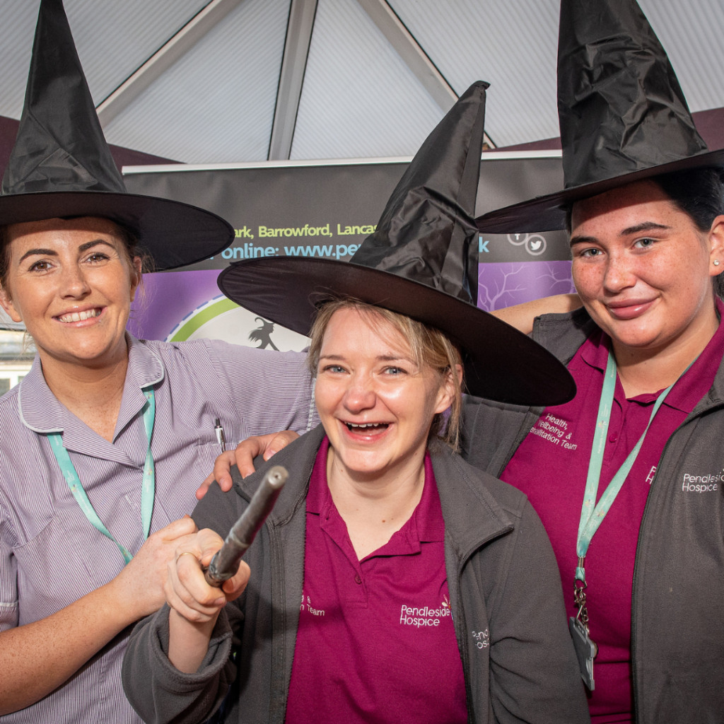 Pendleside Hospice WitchFest Staff Members