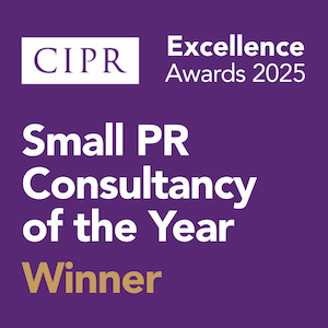 Viva PR - CIPR Excellence Awards 2025 Small PR Consultancy of the Year